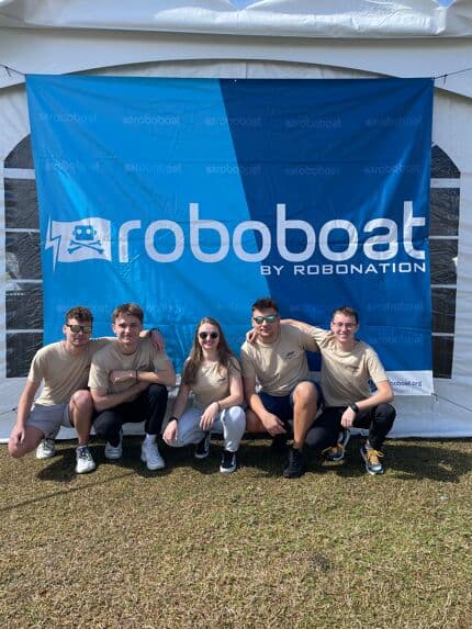 Success of AGH Solar Boat at the RoboBoat competition in the USA
